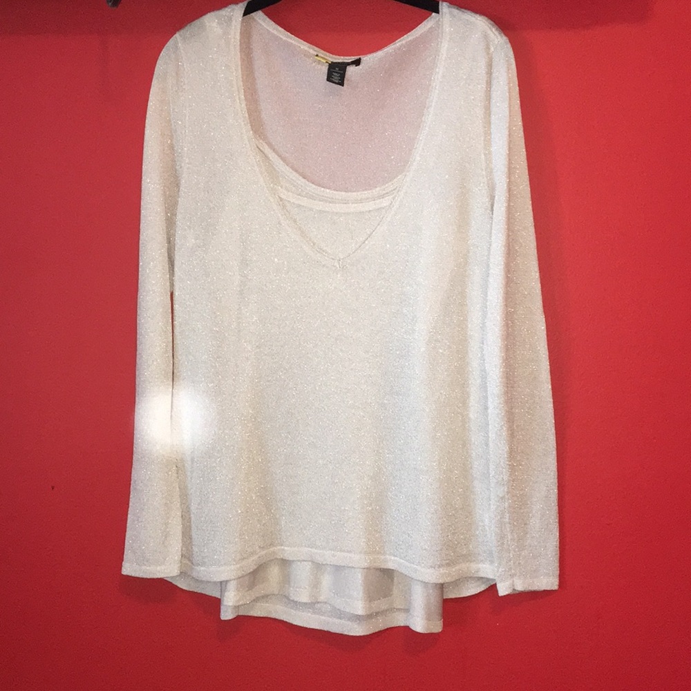 Sheer top with under tank